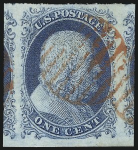 Sale Number 1032, Lot Number 3014, 1c 1851-56 Issue (Scott 5A-9) Sale Number 1032, Lot Number 3014, 1c 1851-56 Issue (Scott 5A-9)