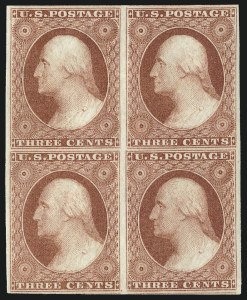 Sale Number 1032, Lot Number 3030, 3c 1851-56 Issue (Scott 10-11A) Sale Number 1032, Lot Number 3030, 3c 1851-56 Issue (Scott 10-11A)