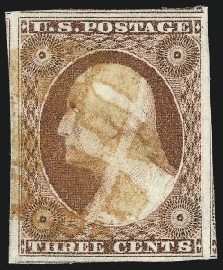 Sale Number 1032, Lot Number 3038, 3c 1851-56 Issue (Scott 10-11A) Sale Number 1032, Lot Number 3038, 3c 1851-56 Issue (Scott 10-11A)