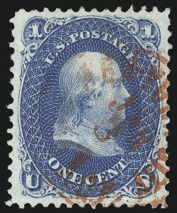 Sale 1032, Lot 3102, 1861-66 Issue (Scott 62B-67b)
