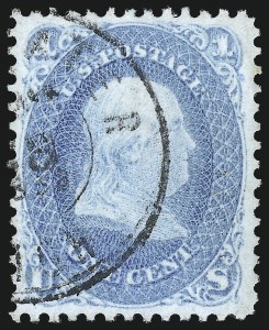 Sale 1032, Lot 3105, 1861-66 Issue (Scott 62B-67b)