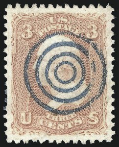 Sale 1032, Lot 3110, 1861-66 Issue (Scott 62B-67b)