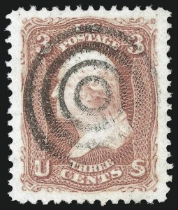 Sale 1032, Lot 3111, 1861-66 Issue (Scott 62B-67b)