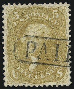 Sale Number 1032, Lot Number 3118, 1861-66 Issue (Scott 62B-67b) Sale Number 1032, Lot Number 3118, 1861-66 Issue (Scott 62B-67b)