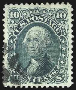 Sale 1032, Lot 3120, 1861-66 Issue (Scott 68-78b)