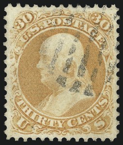 Sale Number 1032, Lot Number 3130, 1861-66 Issue (Scott 68-78b) Sale Number 1032, Lot Number 3130, 1861-66 Issue (Scott 68-78b)