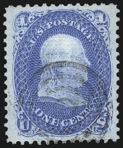Sale Number 1032, Lot Number 3163, 1867-68 Grilled Issue, E and F Grills (Scott 86-101) Sale Number 1032, Lot Number 3163, 1867-68 Grilled Issue, E and F Grills (Scott 86-101)