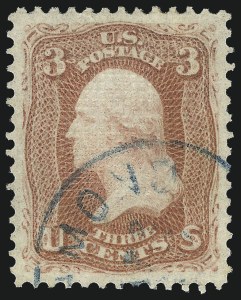 Sale Number 1032, Lot Number 3166, 1867-68 Grilled Issue, E and F Grills (Scott 86-101)