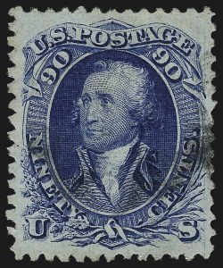Sale Number 1032, Lot Number 3175, 1867-68 Grilled Issue, E and F Grills (Scott 86-101)