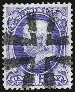 Sale 1032, Lot 3231, 1870-71 National Bank Note Co. Issue, Ungrilled (Scott 145-155)