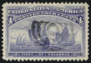 Sale 1032, Lot 3341, 1893 Columbian Issue (Scott 230-245)