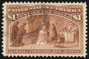 Sale Number 1032, Lot Number 3353, 1893 Columbian Issue (Scott 230-245) Sale Number 1032, Lot Number 3353, 1893 Columbian Issue (Scott 230-245)