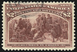 Sale Number 1032, Lot Number 3355, 1893 Columbian Issue (Scott 230-245) Sale Number 1032, Lot Number 3355, 1893 Columbian Issue (Scott 230-245)