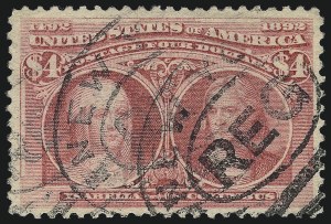 Sale 1032, Lot 3360, 1893 Columbian Issue (Scott 230-245)