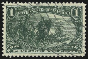 Sale 1032, Lot 3410, 1898 Trans-Mississippi Issue (Scott 285-293)