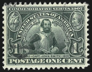 Sale 1032, Lot 3457, Louisiana Purchase and Jamestown Issues (Scott 323-330)
