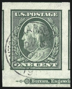 Sale 1032, Lot 3469, 1908-12 Washington-Franklin Issues (Scott 331-365)