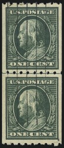 Sale 1032, Lot 3493, 1909 Commemoratives and 1908-12 Washington-Franklin Issues (Scott 367-396)