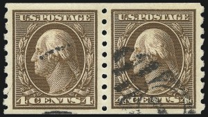Sale 1032, Lot 3498, 1909 Commemoratives and 1908-12 Washington-Franklin Issues (Scott 367-396)