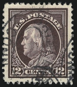 Sale 1032, Lot 3520, 1912-16 Washington-Franklin Issues (Scott 405-440)
