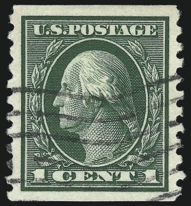 Sale 1032, Lot 3541, 1914-17 Washington-Franklin Issues (Scott 441-480)