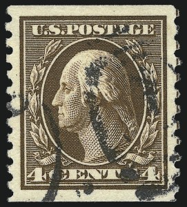 Sale 1032, Lot 3547, 1914-17 Washington-Franklin Issues (Scott 441-480)
