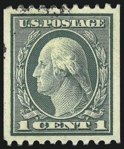 Sale 1032, Lot 3549, 1914-17 Washington-Franklin Issues (Scott 441-480)