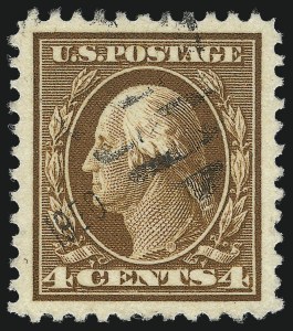 Sale 1032, Lot 3590, 1917-18 Washington-Franklin Issues (Scott 483-524)