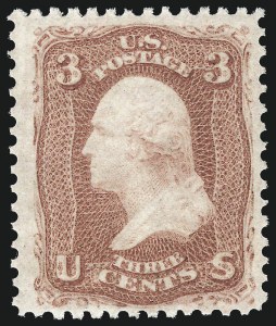 Sale 1033, Lot 4042, 1861-68 Issues and 1875 Re-Issue (Scott 56-102)
