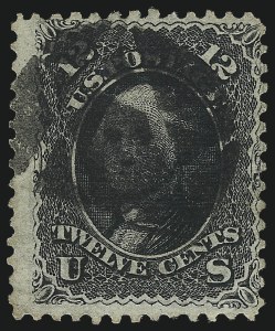 Sale 1033, Lot 4047, 1861-68 Issues and 1875 Re-Issue (Scott 56-102)