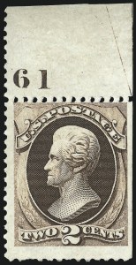 Sale 1033, Lot 4097, 1875 Continental Bank Note Co. Special Printings (Scott 167-177)