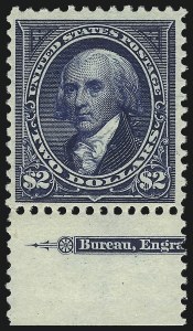 Sale 1033, Lot 4157, 1894-98 Bureau Issues (Scott 249-283)