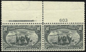 Sale 1033, Lot 4165, 1898 Trans-Mississippi and 1901 Pan American Issues (Scott 286-298)