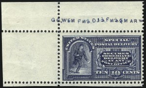 Sale 1033, Lot 4262, Air Post, Special Delivery, Official Seals