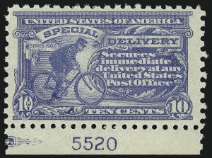 Sale 1033, Lot 4265, Air Post, Special Delivery, Official Seals