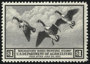 Sale 1033, Lot 4368, Parcel Post, Hunting Permits