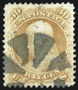 Sale Number 1034, Lot Number 111, 1867-68 Grilled Issue (Scott 79-101)