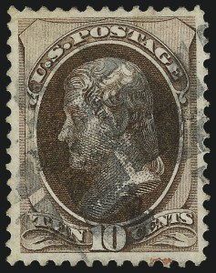 Sale 1034, Lot 143, 1870-71 National Bank Note Co. Issue, H and I Grills (Scott 135-144, 134A-139A)