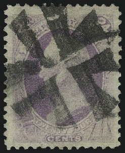 Sale 1034, Lot 146, 1870-71 National Bank Note Co. Issue, H and I Grills (Scott 135-144, 134A-139A)