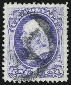 Sale 1034, Lot 149, 1870-71 National Bank Note Co. Issue, H and I Grills (Scott 135-144, 134A-139A)