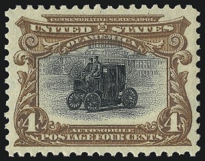 Sale 1034, Lot 283, 1901 Pan-American Issue with Inverts (Scott 294-299)