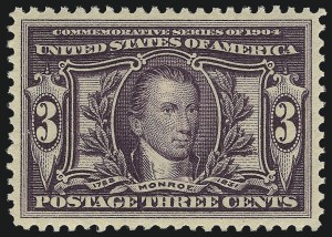 Sale Number 1034, Lot Number 312, Louisiana Purchase and Jamestown Issues (Scott 323-330) Sale Number 1034, Lot Number 312, Louisiana Purchase and Jamestown Issues (Scott 323-330)
