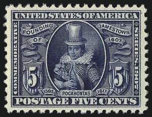 Sale Number 1034, Lot Number 316, Louisiana Purchase and Jamestown Issues (Scott 323-330) Sale Number 1034, Lot Number 316, Louisiana Purchase and Jamestown Issues (Scott 323-330)