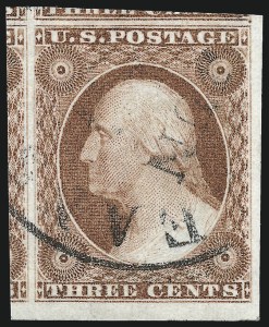 Sale Number 1034, Lot Number 32, 1851-56 Issue (Scott 10-17) Sale Number 1034, Lot Number 32, 1851-56 Issue (Scott 10-17)