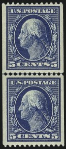 Sale 1034, Lot 333, 1908-09 Washington-Franklin Issues (Scott 331-366)