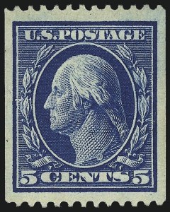 Sale 1034, Lot 334, 1908-09 Washington-Franklin Issues (Scott 331-366)