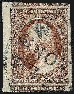 Sale Number 1034, Lot Number 34, 1851-56 Issue (Scott 10-17) Sale Number 1034, Lot Number 34, 1851-56 Issue (Scott 10-17)