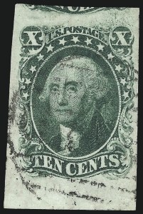 Sale 1034, Lot 36, 1851-56 Issue (Scott 10-17)