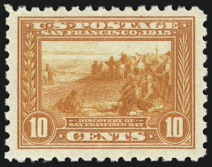Sale 1034, Lot 380, 1913 Panama Pacific Issue (Scott 397-404)