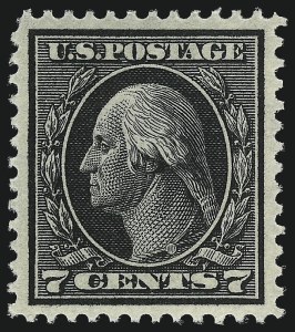 Sale 1034, Lot 383, 1912-16 Washington-Franklin Issues (Scott 405-440)